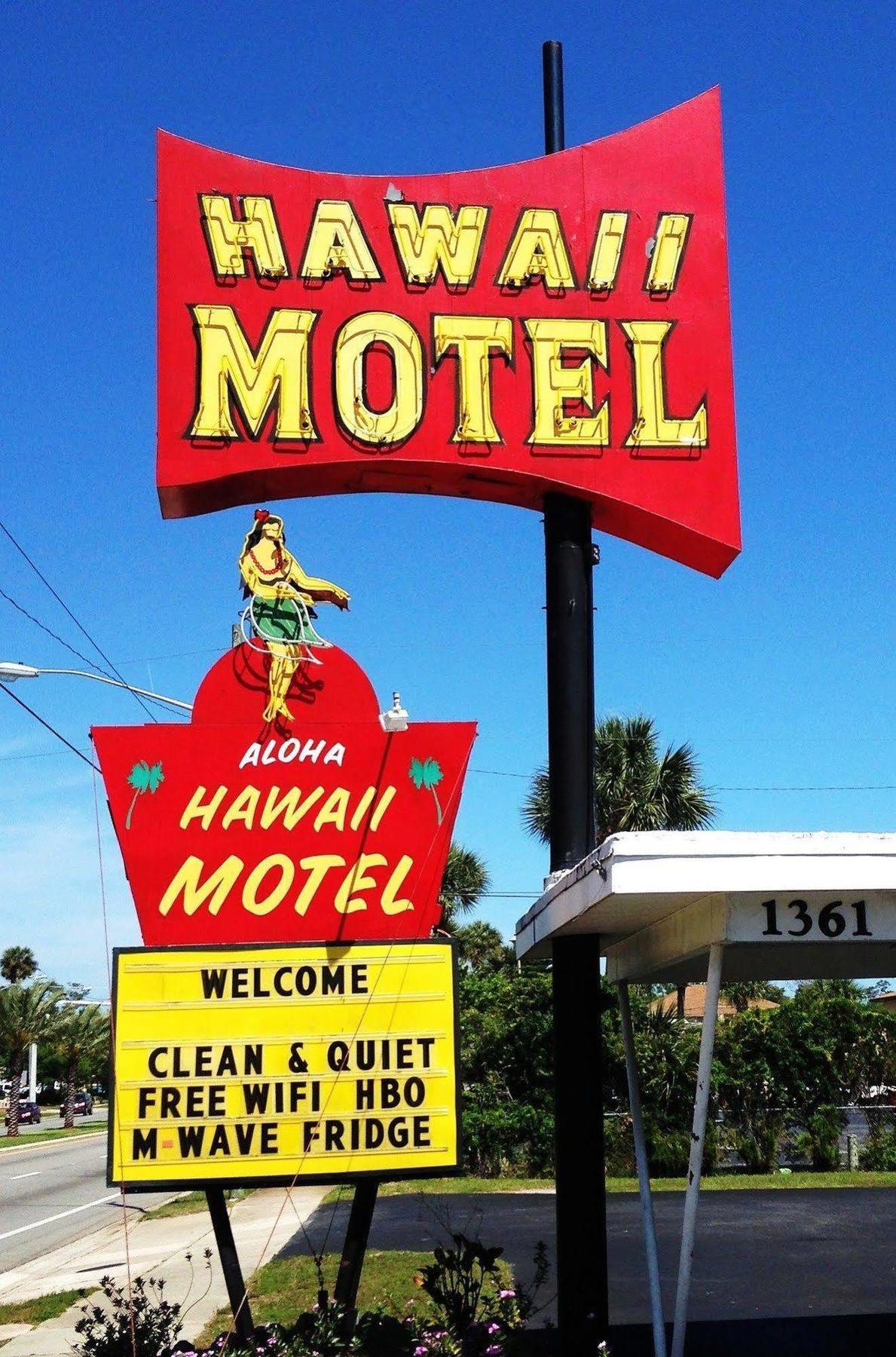 Hawaii Motel Daytona Beach Shores Exterior foto